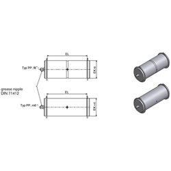 Pivot Pin ISO 8132