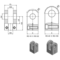 Rod Clevis Type RC
